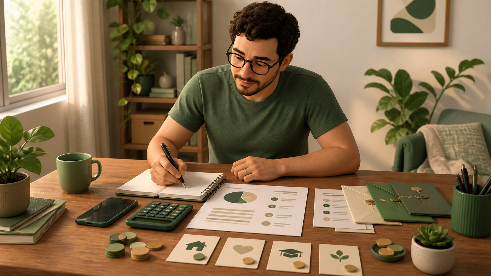 Planejamento de objetivos financeiros de longo prazo