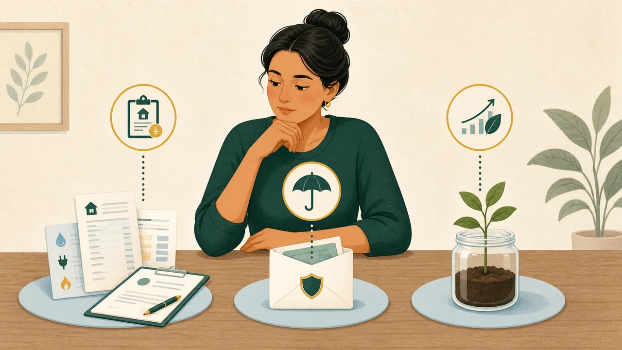 Organização de dívidas e prioridades financeiras